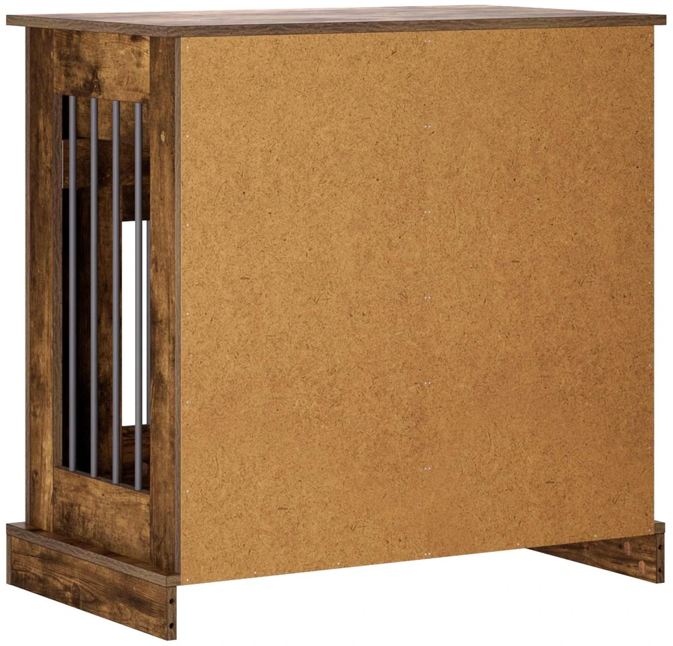 Šunų narvas baldams Dūminio ąžuolo 80 x 47,5 x 80 cm