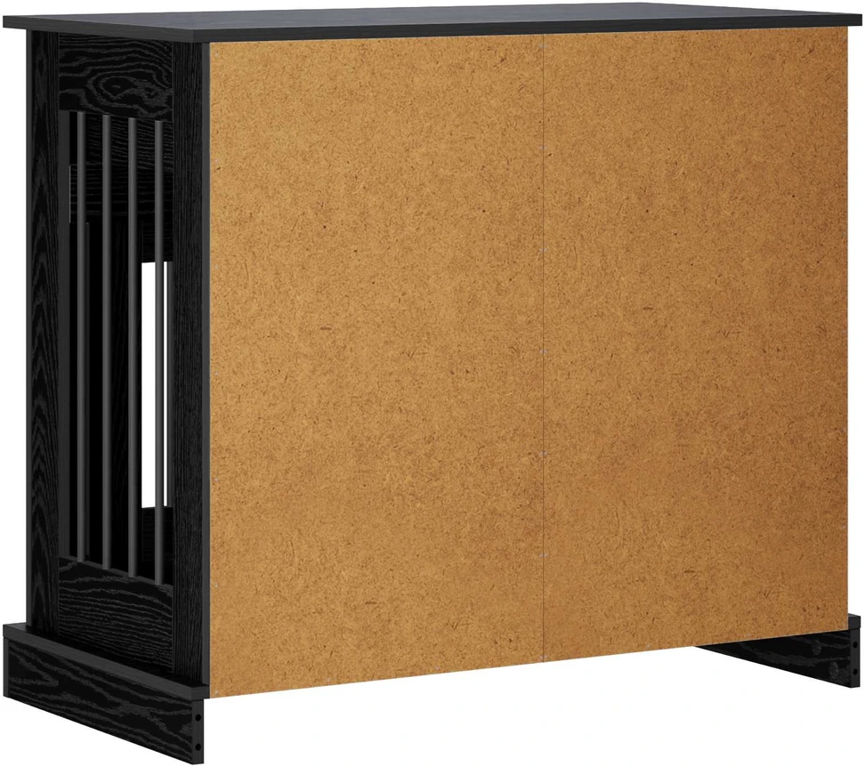 Šunų narvas baldams Juodojo ąžuolo 90 x 47,5 x 80 cm