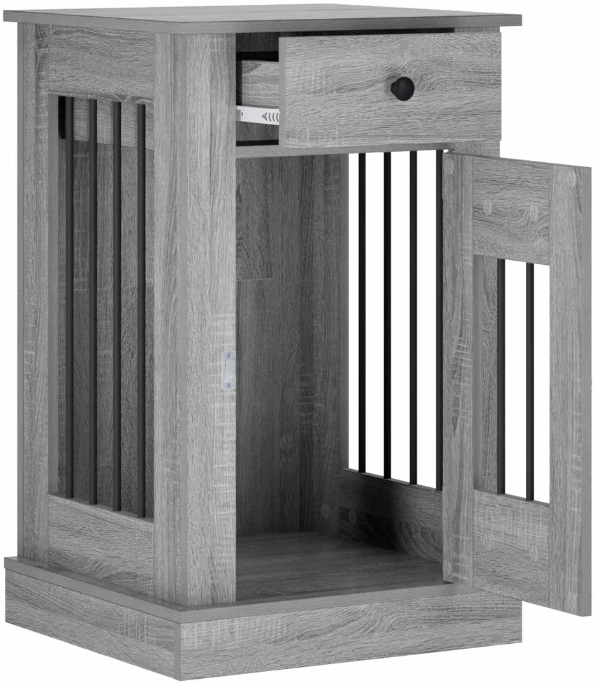 Šunų narvas baldams Pilka Sonoma 50 x 47,5 x 80 cm