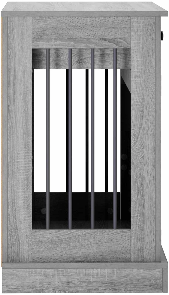 Šunų narvas baldams Pilka Sonoma 80 x 47,5 x 80 cm