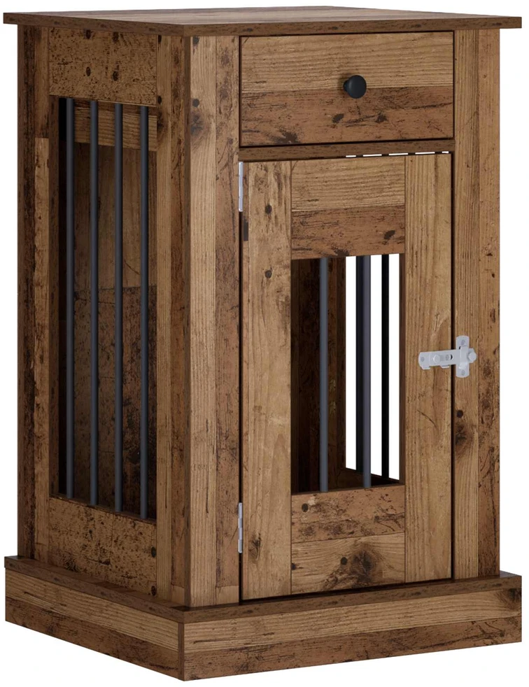 Šunų narvas baldams Sendintos medienos 50 x 47,5 x 80 cm