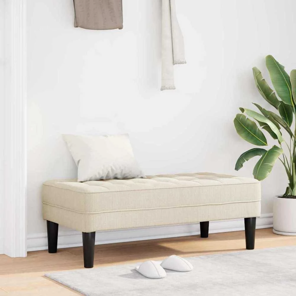 suoliukas su pagalve Linas 113 x 57 x 39 cm audinys