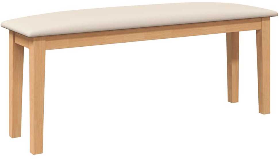 Suoliukas 110 cm Medžio masyvo guma