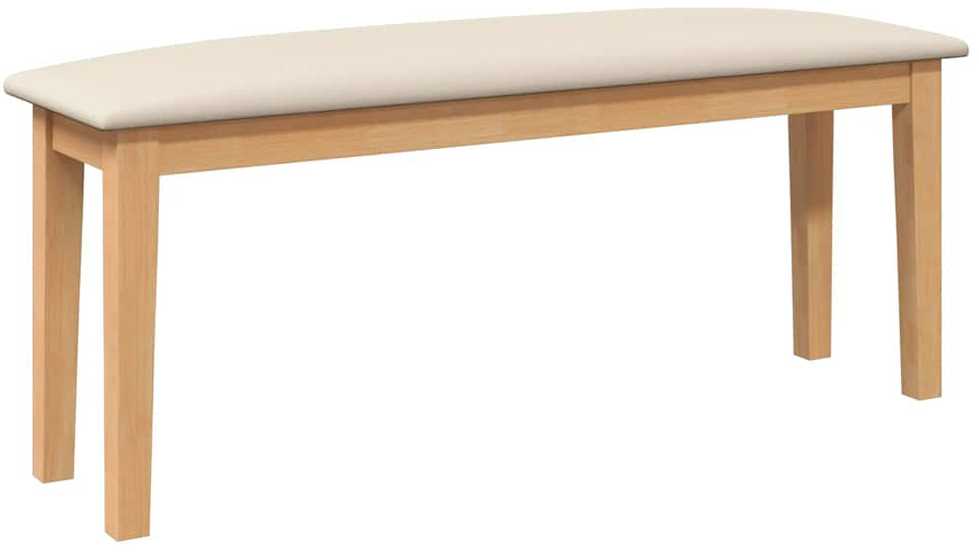 Suoliukas 110 cm Medžio masyvo guma