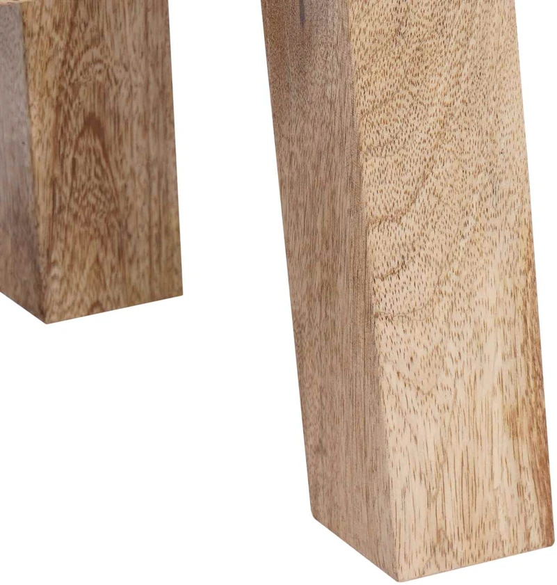 suoliukas 110 x 30 x 45 cm Tikra oda Ruda