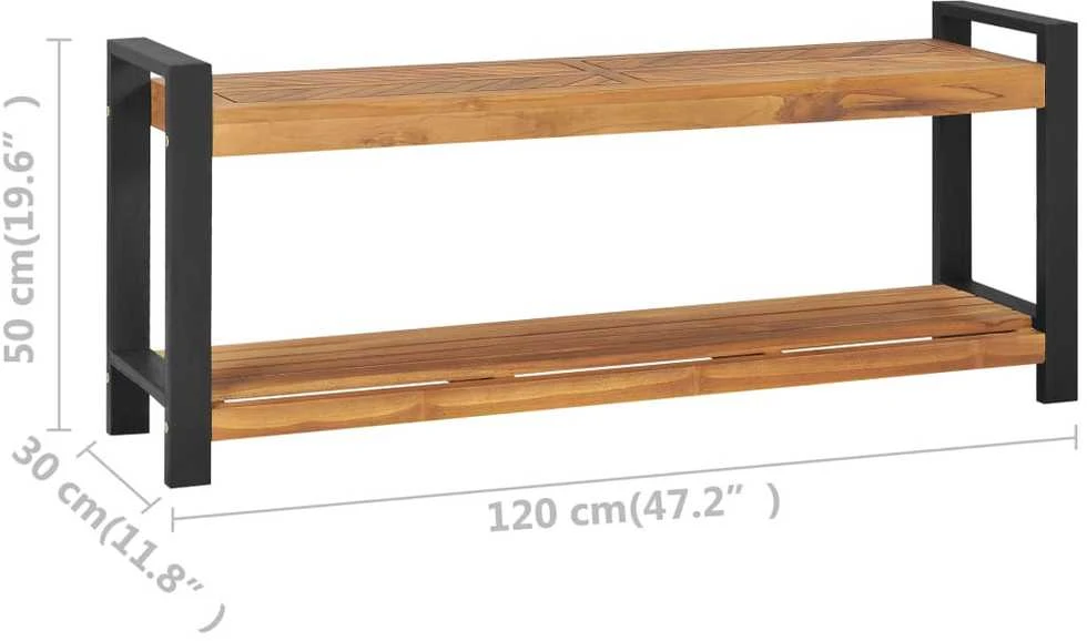 Suoliukas, 120cm, tikmedžio medienos masyvas