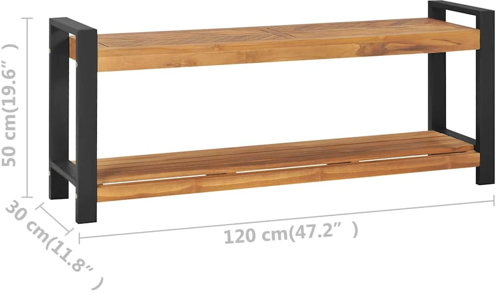 Suoliukas, 120cm, tikmedžio medienos masyvas