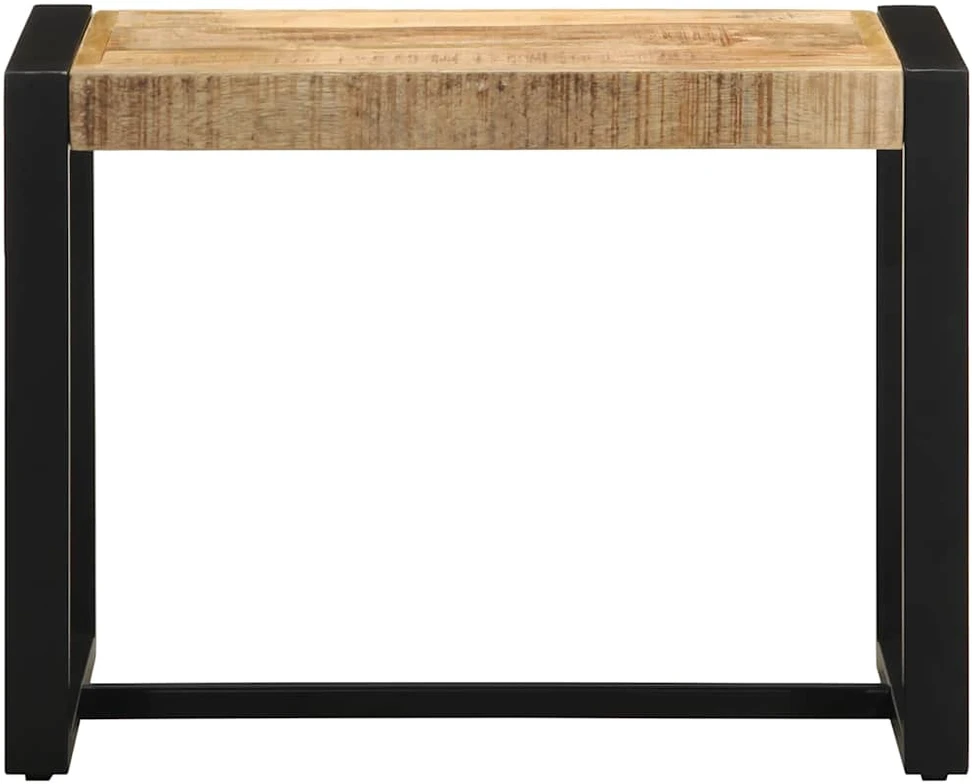 Suoliukas 60x35x45 cm Masyvus Rough Wood Mango