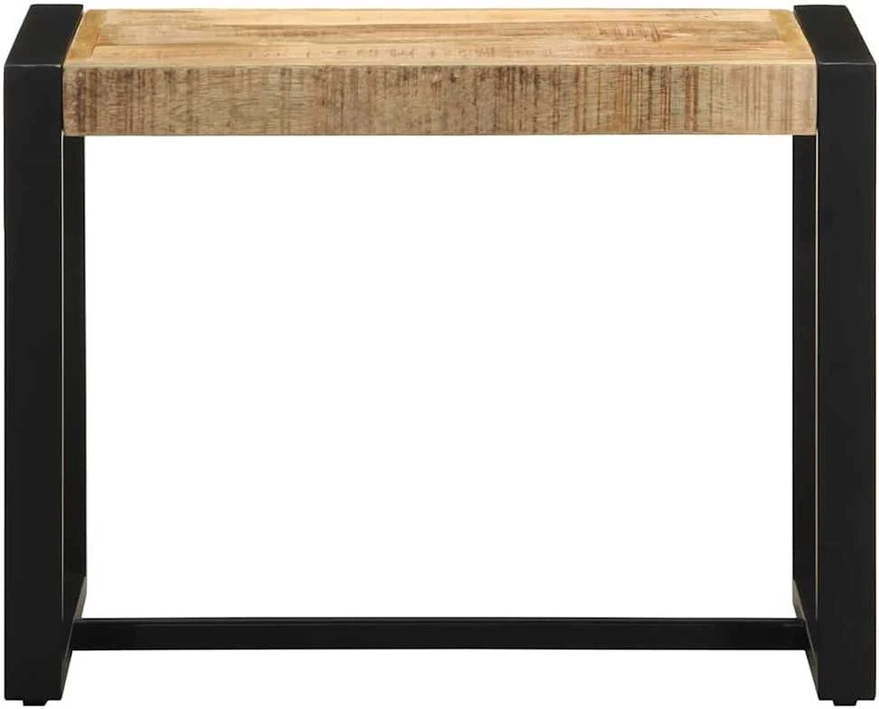 Suoliukas 60x35x45 cm Masyvus Rough Wood Mango