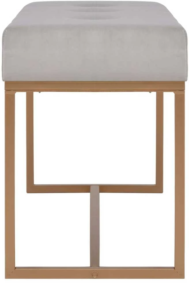 Suoliukas, 80cm, pilkas, aksomas