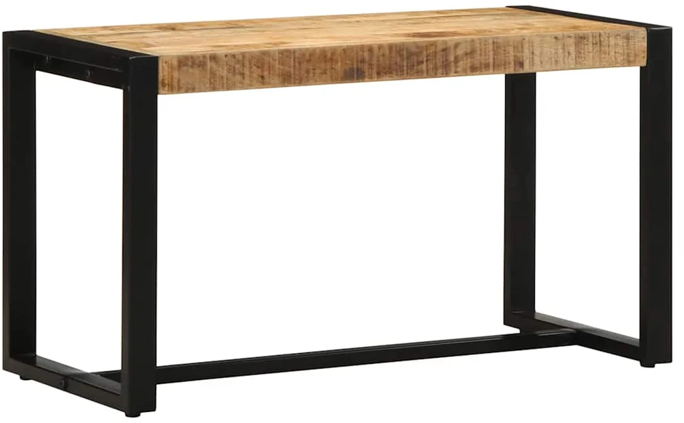 Suoliukas 80x35x45 cm Masyvus Rough Wood Mango