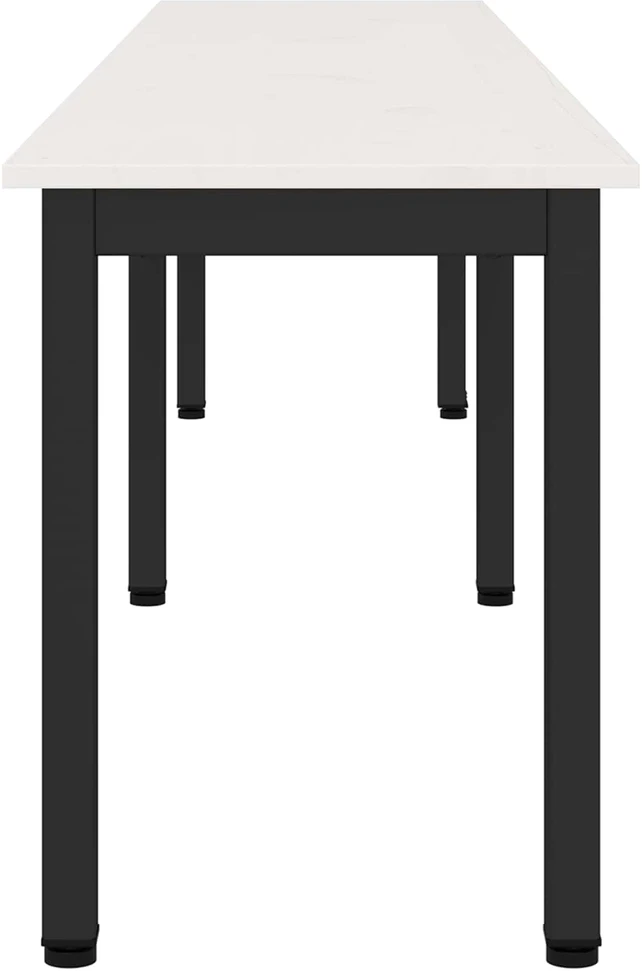 suoliukas Balta 200 x 35 x 45 cm Kietos pušies mediena
