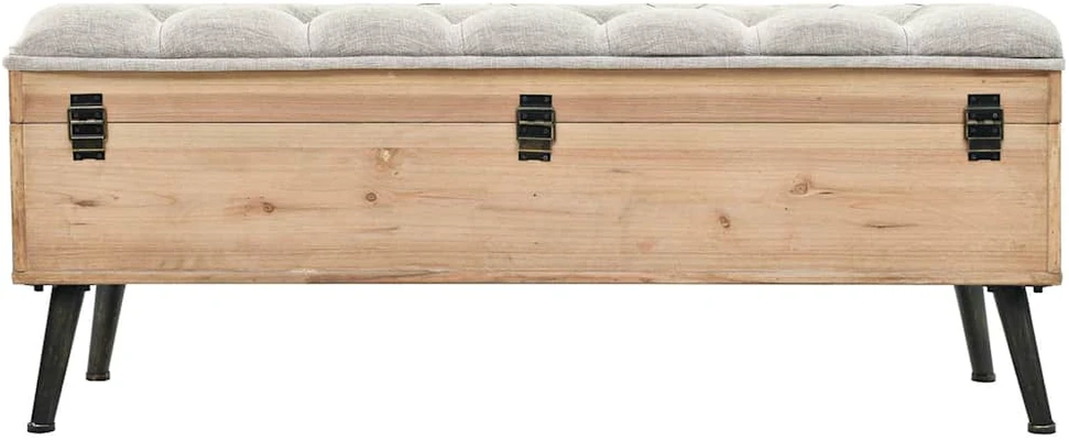 Suoliukas-daiktadėžė, 110cm, eglės medienos masyvas