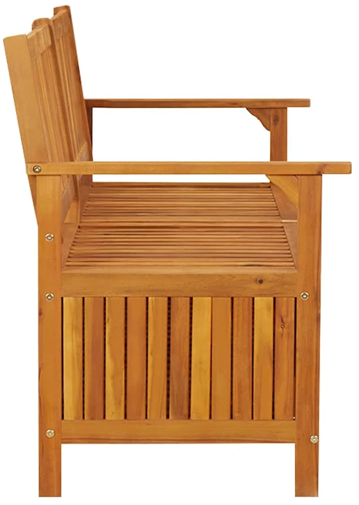 Suoliukas-daiktadėžė, 148cm, akacijos medienos masyvas