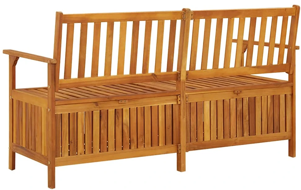 Suoliukas-daiktadėžė, 148cm, akacijos medienos masyvas