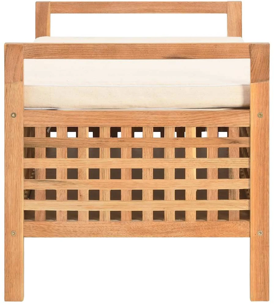 Suoliukas-daiktadėžė, 93x49x49cm, riešutmedžio med. masyvas
