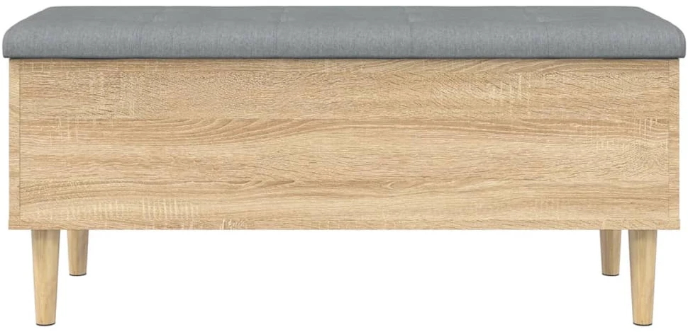 Suoliukas-daiktadėžė, ąžuolo, 102x42x46cm, apdirbta mediena