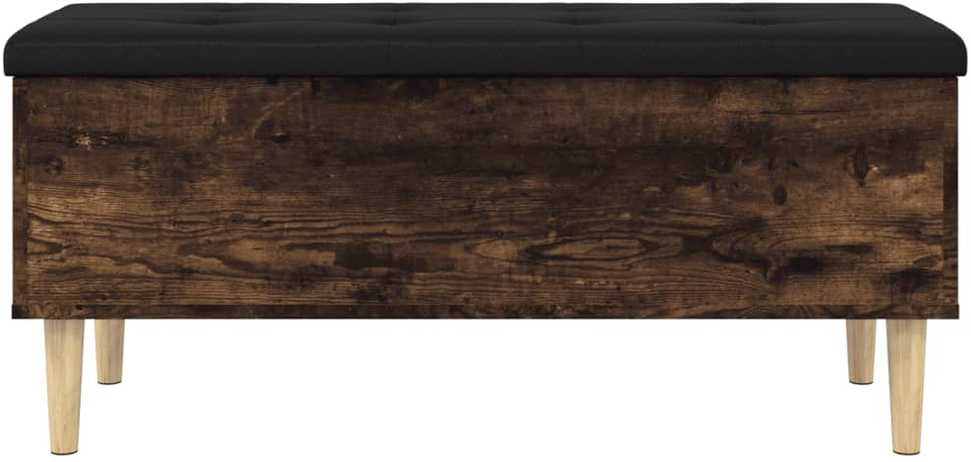 Suoliukas-daiktadėžė, dūminis, 102x42x46cm, apdirbta mediena