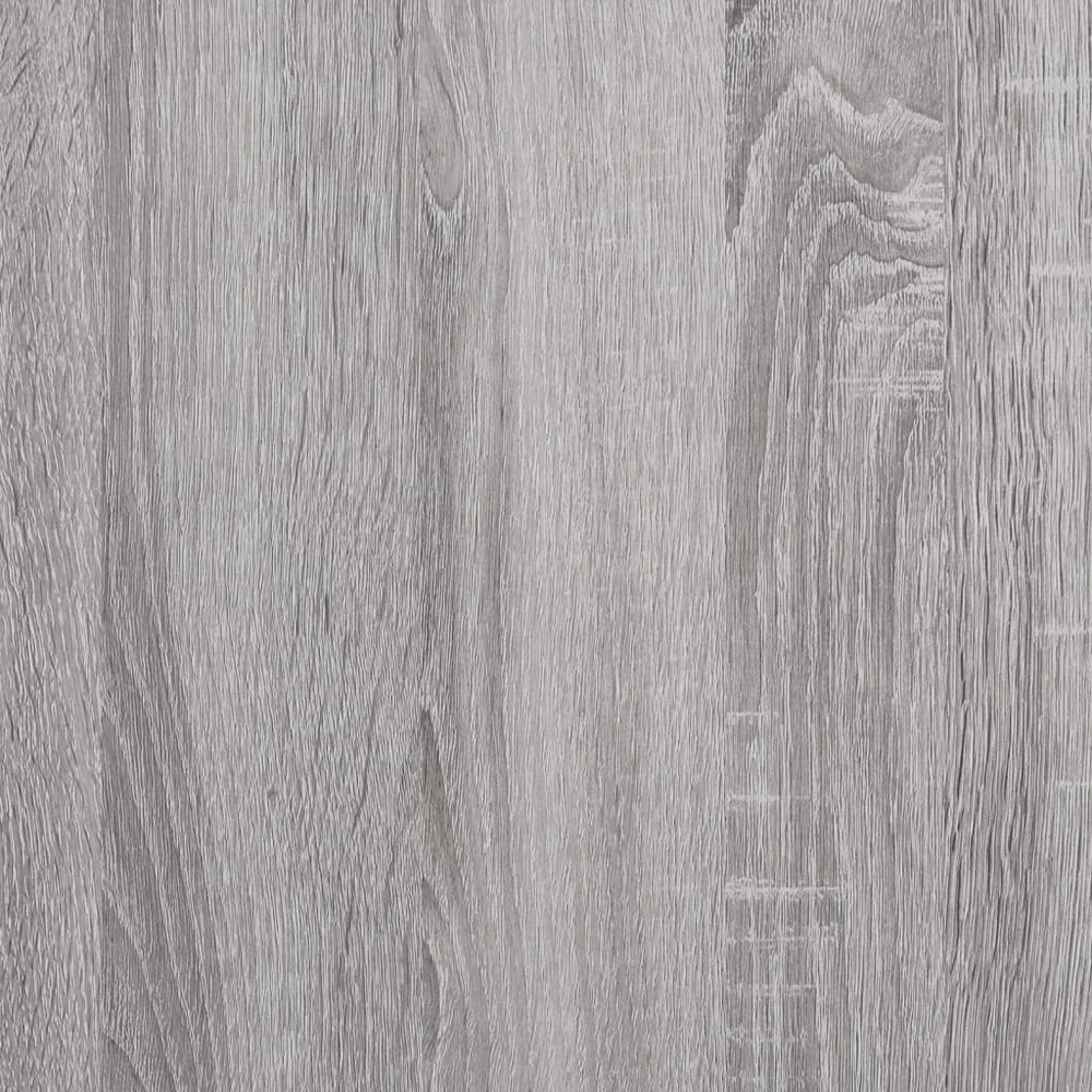 Suoliukas-daiktadėžė, pilkas, 102x42x46cm, apdirbta mediena