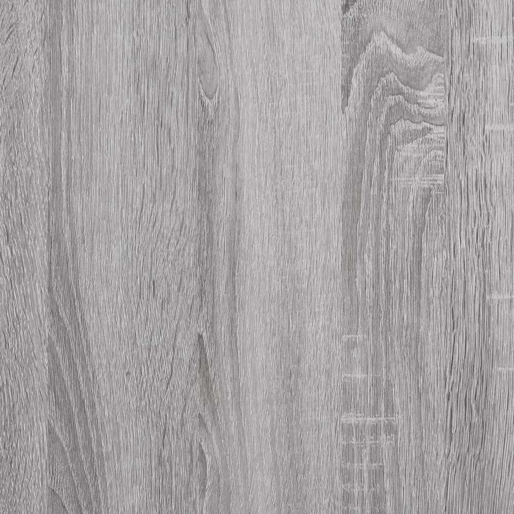 Suoliukas-daiktadėžė, pilkas, 102x42x46cm, apdirbta mediena
