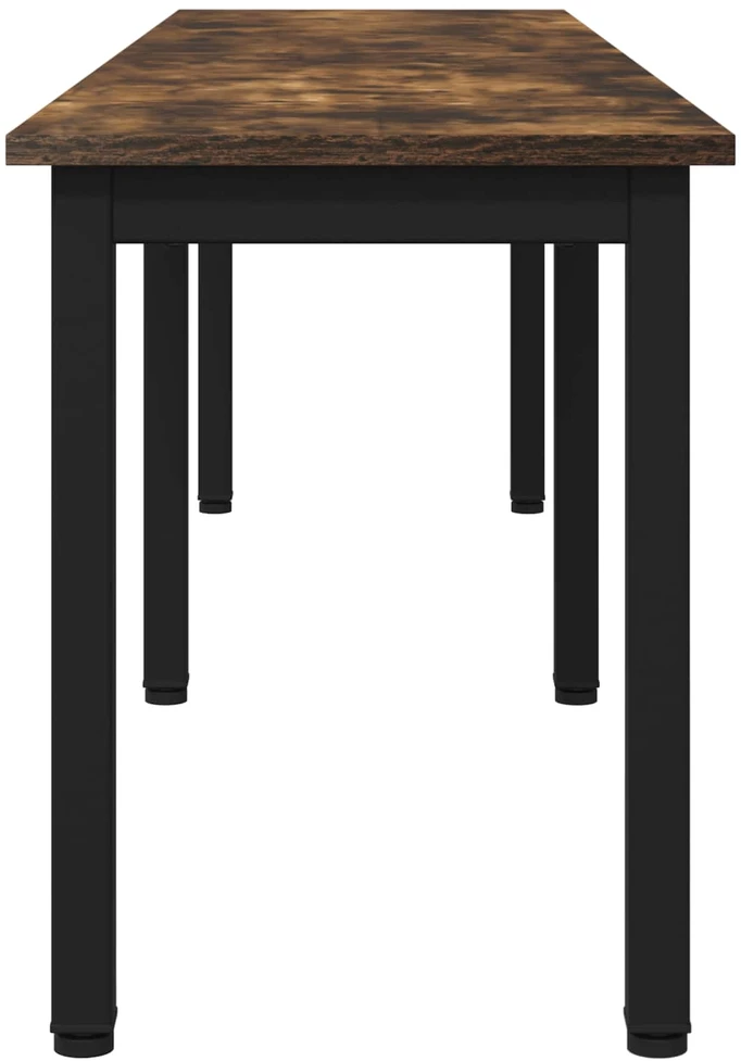 suoliukas Dūminis ąžuolas 160 x 35 x 45 cm Apdirbta mediena