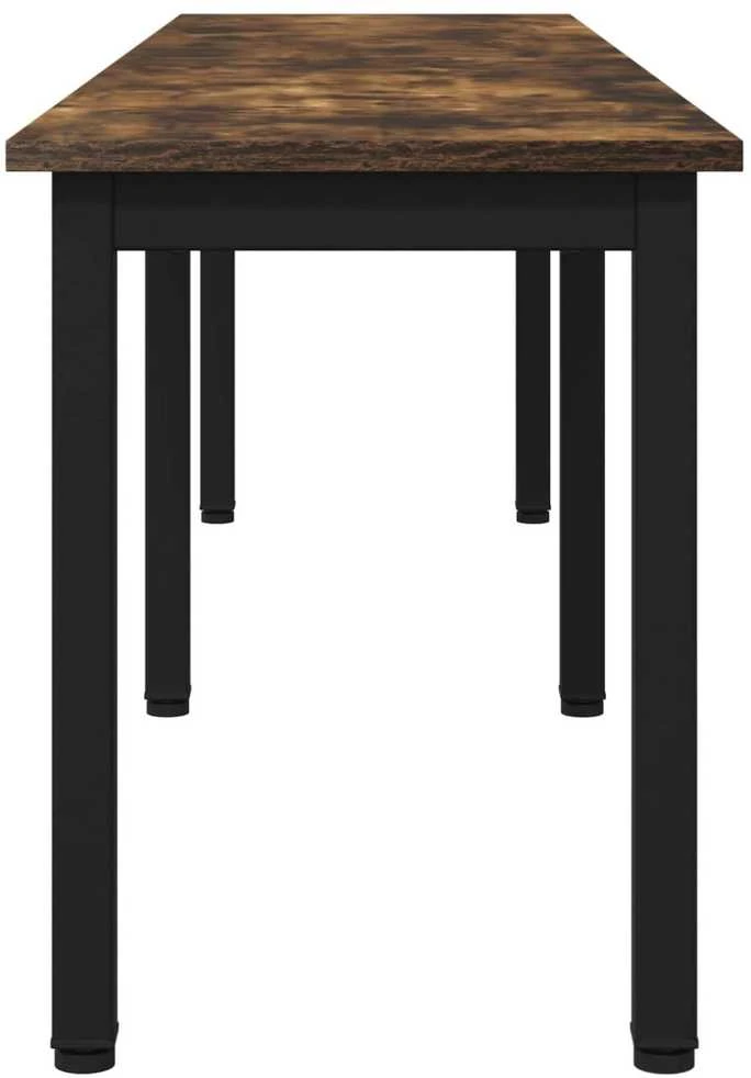 suoliukas Dūminis ąžuolas 160 x 35 x 45 cm Apdirbta mediena