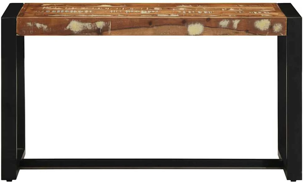 Suoliukas, įvairiaspalvis, 80x35x45cm, perdirbta mediena