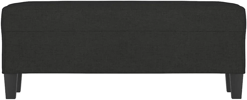 Suoliukas, juodos spalvos, 100x35x41cm, audinys