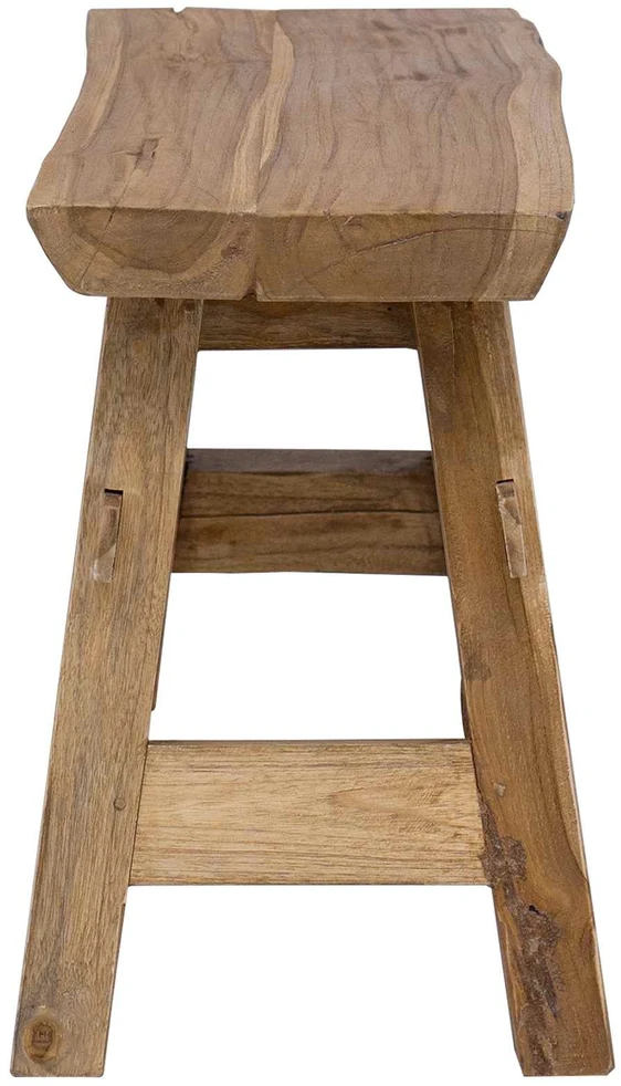 suoliukas Natūrali 100 x 29 x 43,5 cm Kieto teka medžio