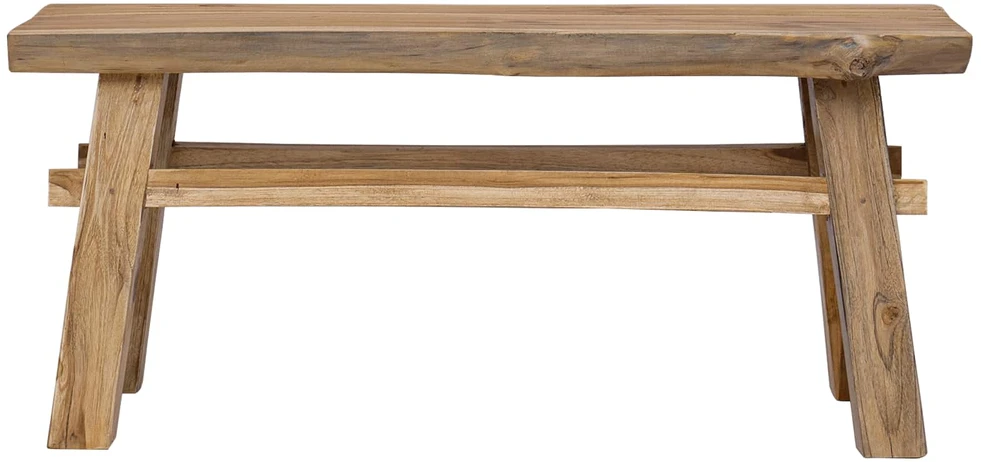suoliukas Natūrali 100 x 29 x 43,5 cm Kieto teka medžio