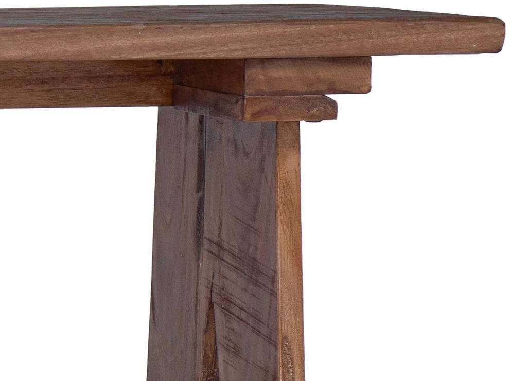suoliukas Natūrali 100 x 30 x 51 cm Perdirbtos medienos masyvas