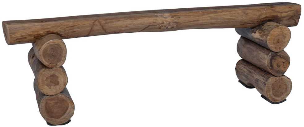 suoliukas Natūrali 110 x 30 x 34 cm Kieto teka medžio