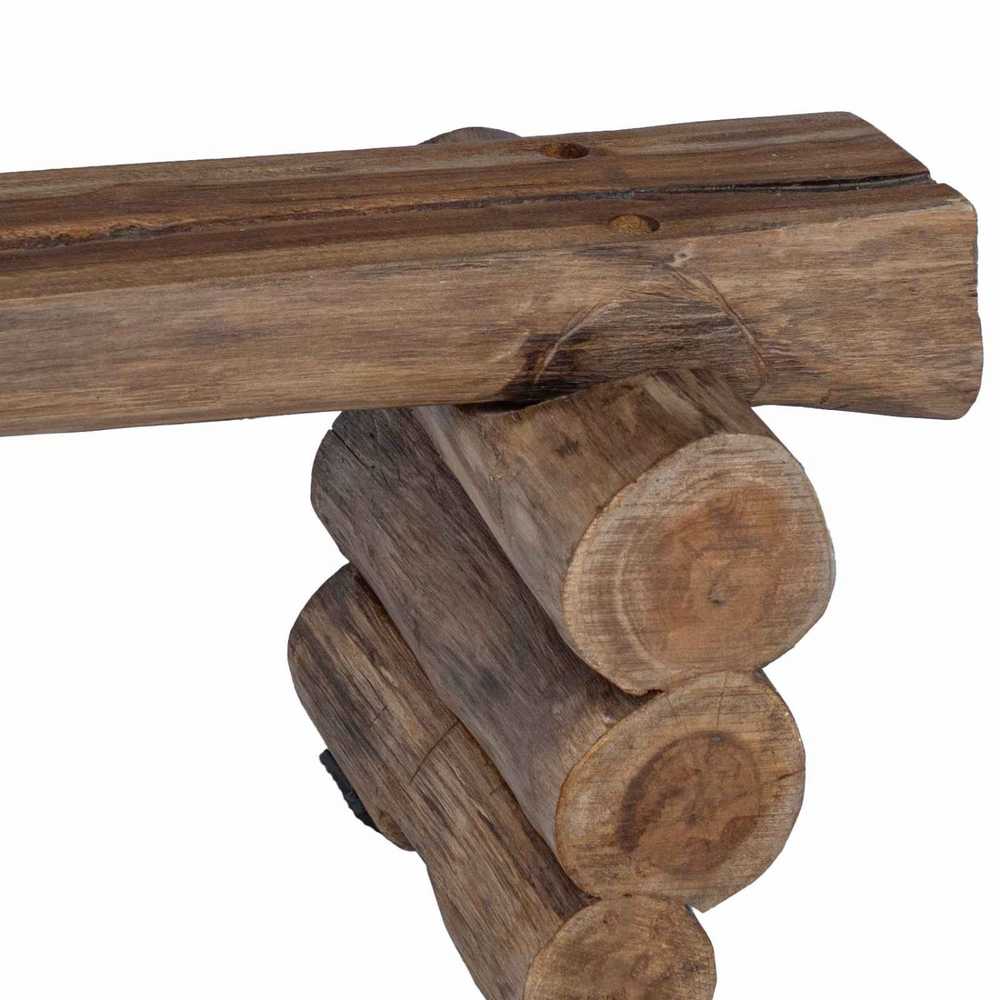 suoliukas Natūrali 110 x 30 x 34 cm Kieto teka medžio