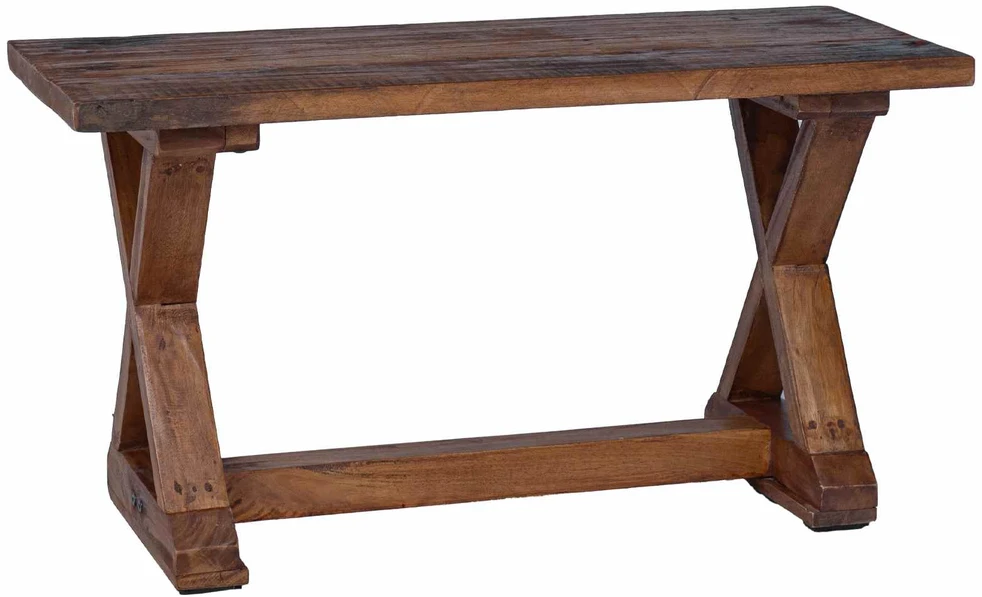 suoliukas Natūrali 85 x 35 x 46 cm Perdirbtos medienos masyvas
