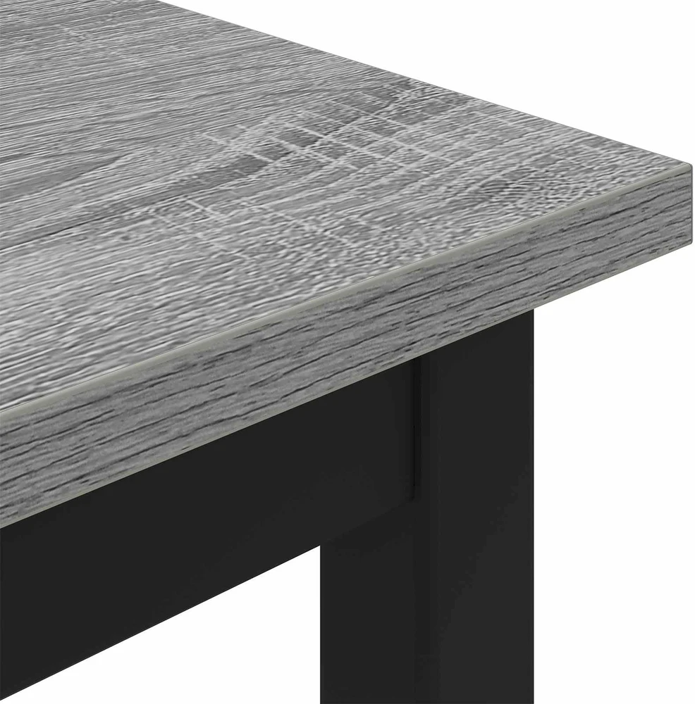 suoliukas Pilkas Sonoma 200 x 35 x 45 cm Apdirbta mediena
