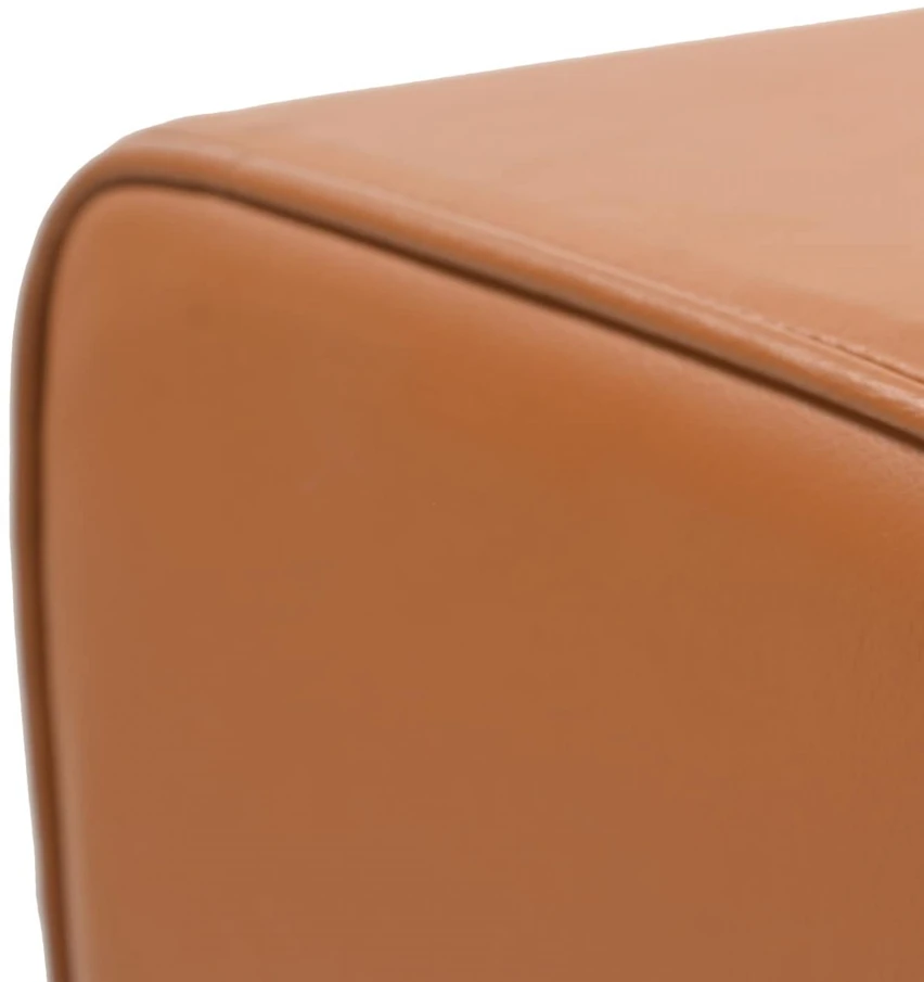 suoliukas Ruda 110 x 30 x 45 cm Tikra oda
