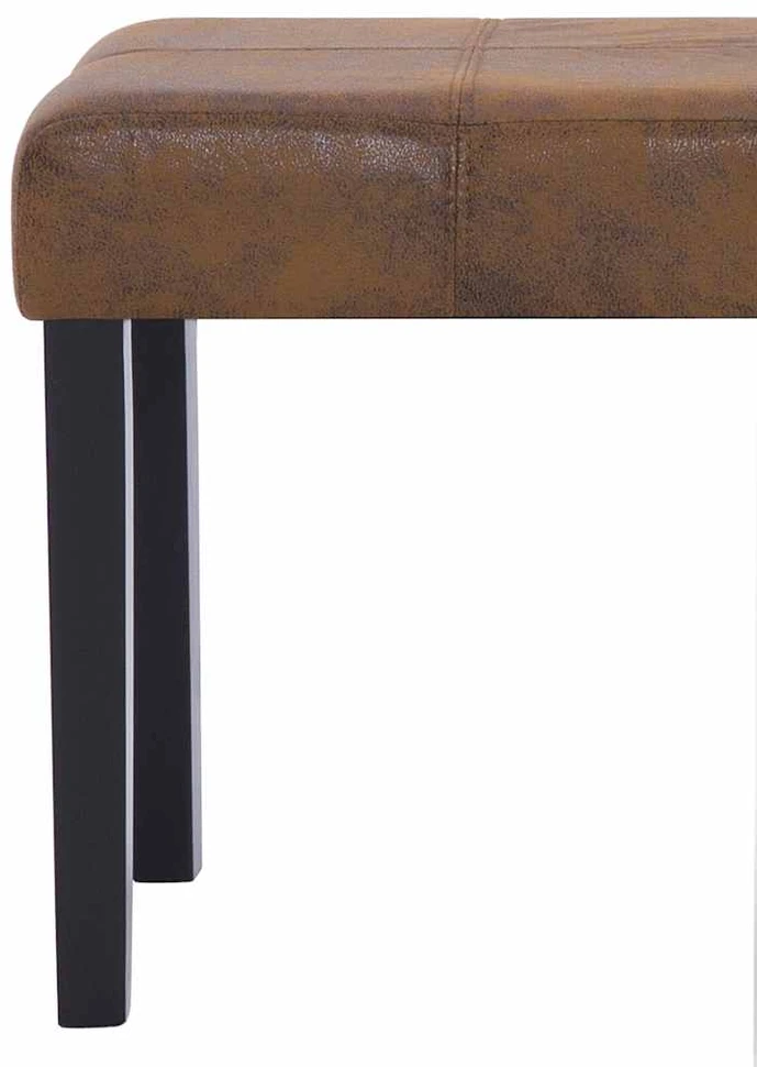 Suoliukas, rudas, 106cm, dirbtinė versta oda