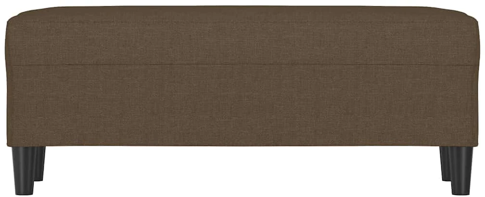 Suoliukas, rudos spalvos, 100x35x41cm, audinys