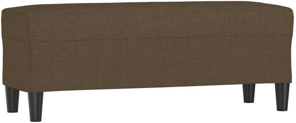 Suoliukas, rudos spalvos, 100x35x41cm, audinys