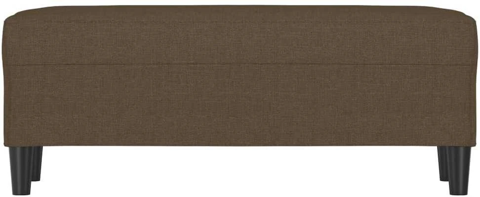 Suoliukas, rudos spalvos, 100x35x41cm, audinys