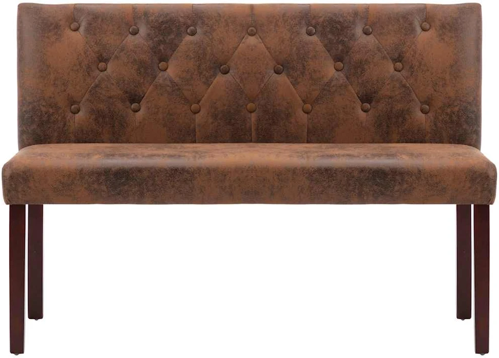 Suoliukas, rudos spalvos, 120cm, dirbtinė versta oda