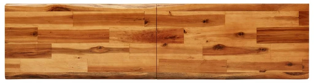 Suoliukas su gyvu kraštu, 140cm, akacijos medienos masyvas
