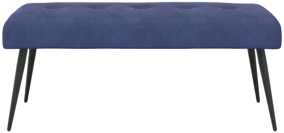 Suoliukas su mygtukų įsiuvais Policijos mėlyna 110 x 40 x 46 cm