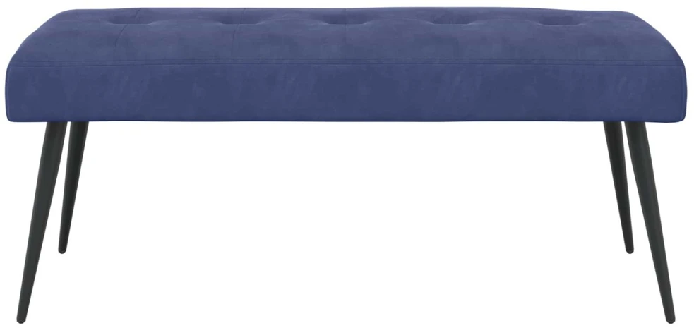 Suoliukas su mygtukų įsiuvais Policijos mėlyna 110 x 40 x 46 cm