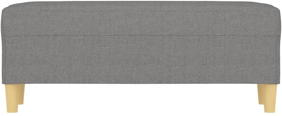 Suoliukas, tamsiai pilkos spalvos, 100x35x41cm, audinys