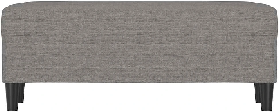 Suoliukas, tamsiai pilkos spalvos, 100x35x41cm, audinys