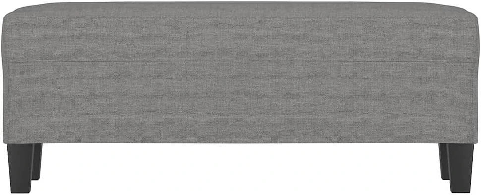 Suoliukas, tamsiai pilkos spalvos, 100x35x41cm, audinys