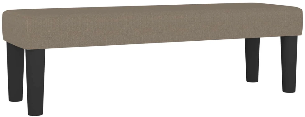 Suoliukas, taupe spalvos, 100x30x30cm, audinys