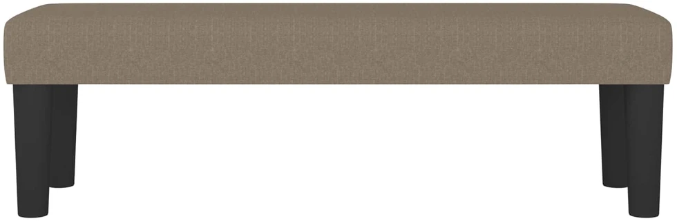 Suoliukas, taupe spalvos, 100x30x30cm, audinys