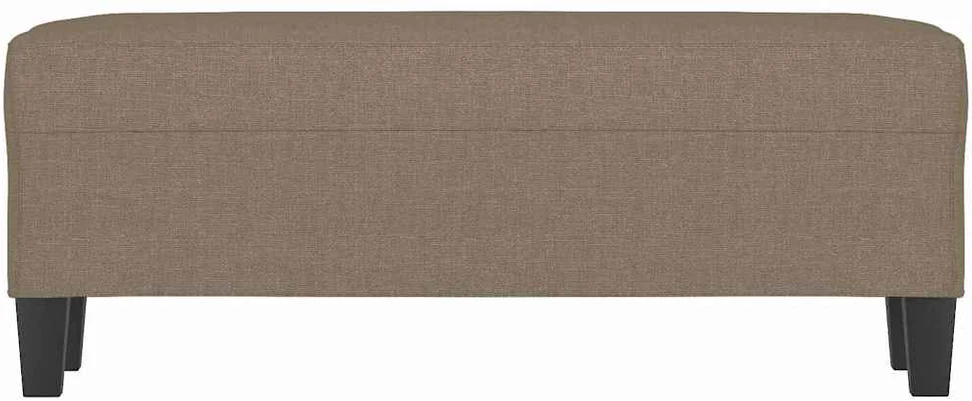 Suoliukas, taupe spalvos, 100x35x41cm, audinys